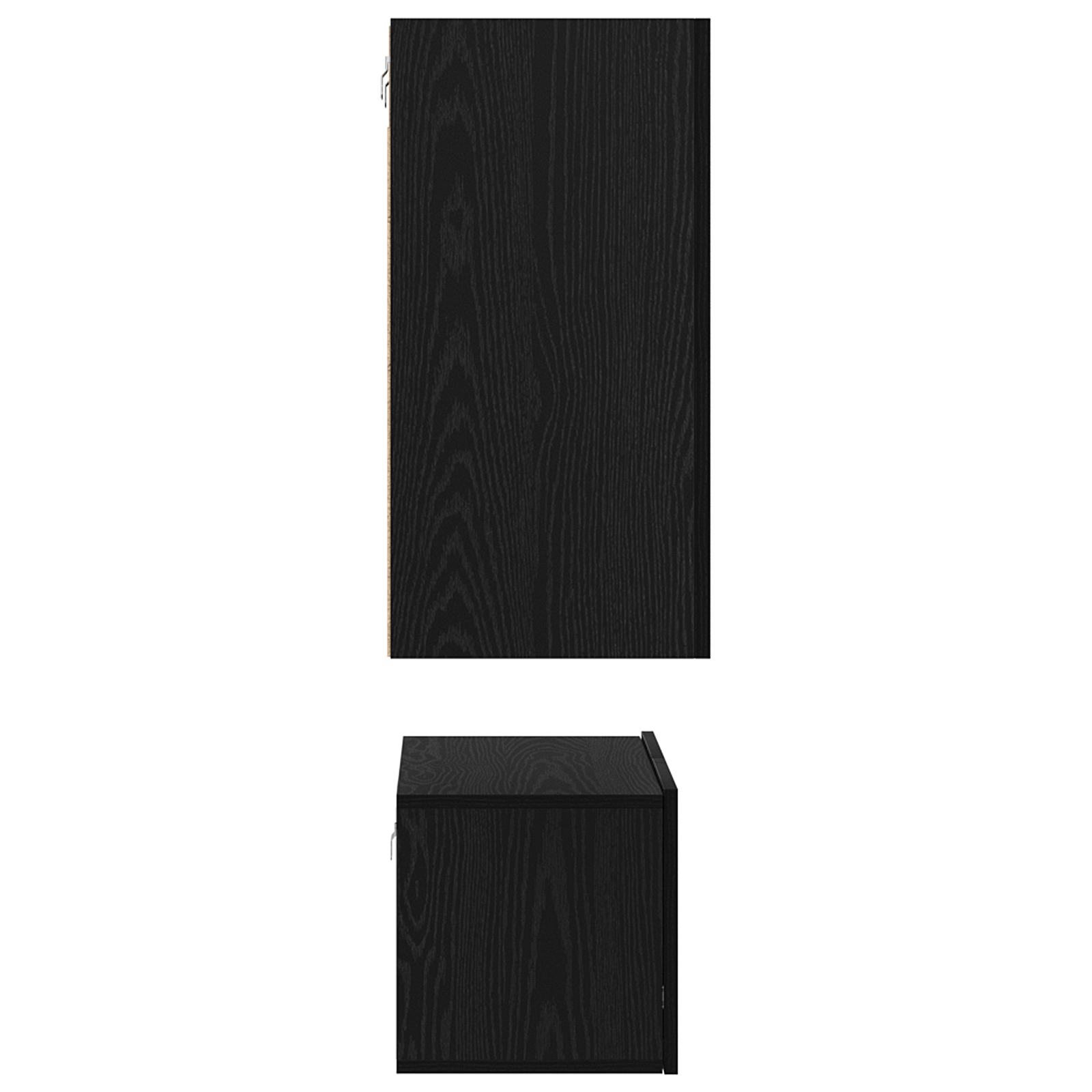 3393169 9 Set comodă TV 3 pcs Stejar negru 60 x 30 x 30 cm Lemn compozit Set comodă TV 3 pcs Stejar negru 60 x 30 x 30 cm Lemn compozit - imagine 9