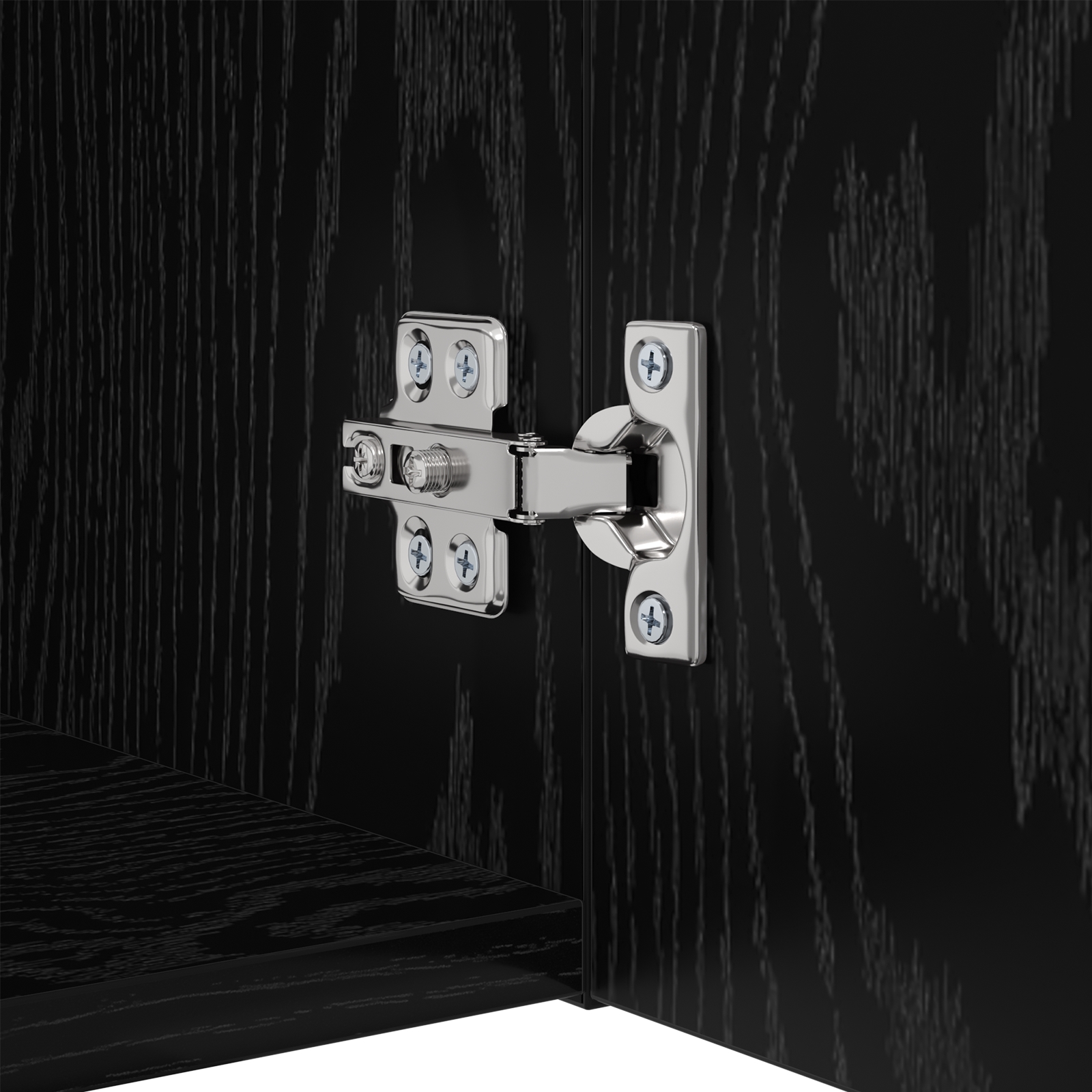 3393346 11 Dulap pentru TV pe Perete 6 pcs Stejar negru Lemn compozit Dulap pentru TV pe Perete 6 pcs Stejar negru Lemn compozit - imagine 11