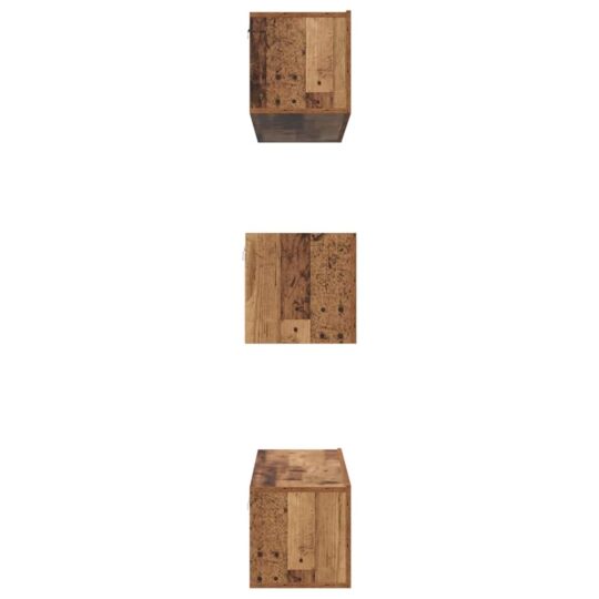 3393399 8 Set comodă TV 6 pcs Lemn vechi 60 x 30 x 30 cm Lemn compozit 3393399 8