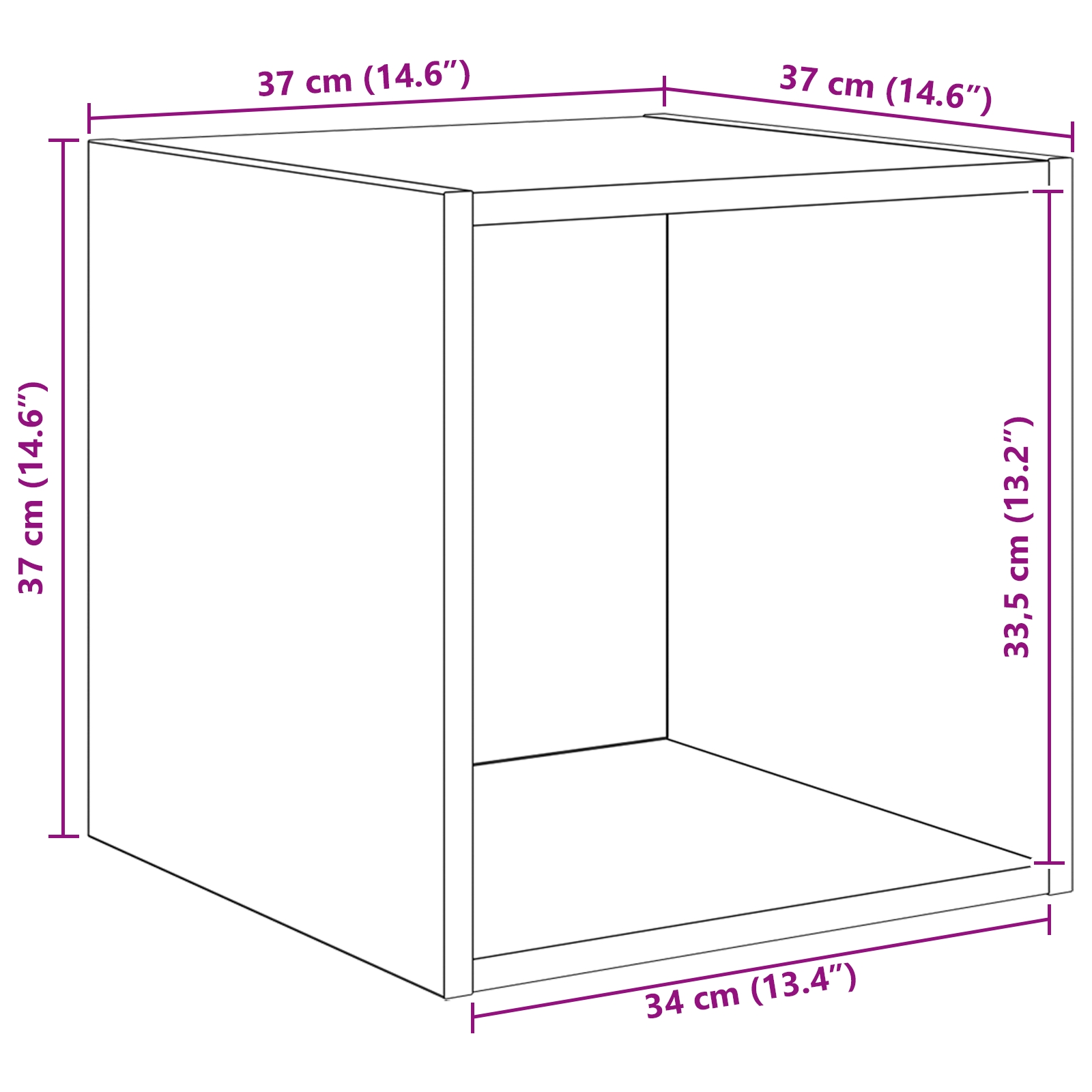 3393421 10 Set comodă TV Pe perete 4 pcs Stejar negru 37 x 37 x 142.5 cm Set comodă TV Pe perete 4 pcs Stejar negru 37 x 37 x 142.5 cm - imagine 10