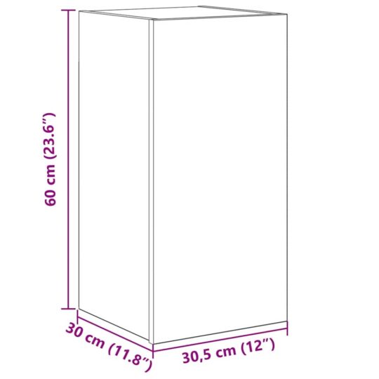 3393441 13 Set comodă TV 6 pcs Lemn vechi 100 x 30 x 30 cm Lemn compozit 3393441 13