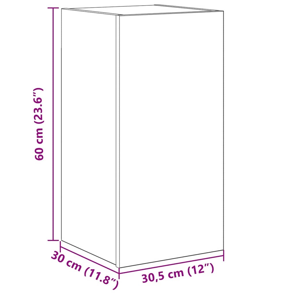 3393441 13 Set comodă TV 6 pcs Lemn vechi 100 x 30 x 30 cm Lemn compozit Set comodă TV 6 pcs Lemn vechi 100 x 30 x 30 cm Lemn compozit - imagine 13