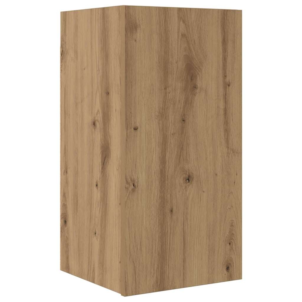 3393488 5 Set comodă TV cu sertar 7 pcs stejar artizanal 60 x 30 x 30 cm Set comodă TV cu sertar 7 pcs stejar artizanal 60 x 30 x 30 cm - imagine 5