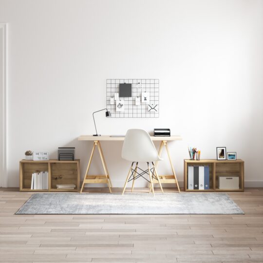 Set comodă TV 2 pcs stejar artizanal 72 x 35 x 36.5 cm