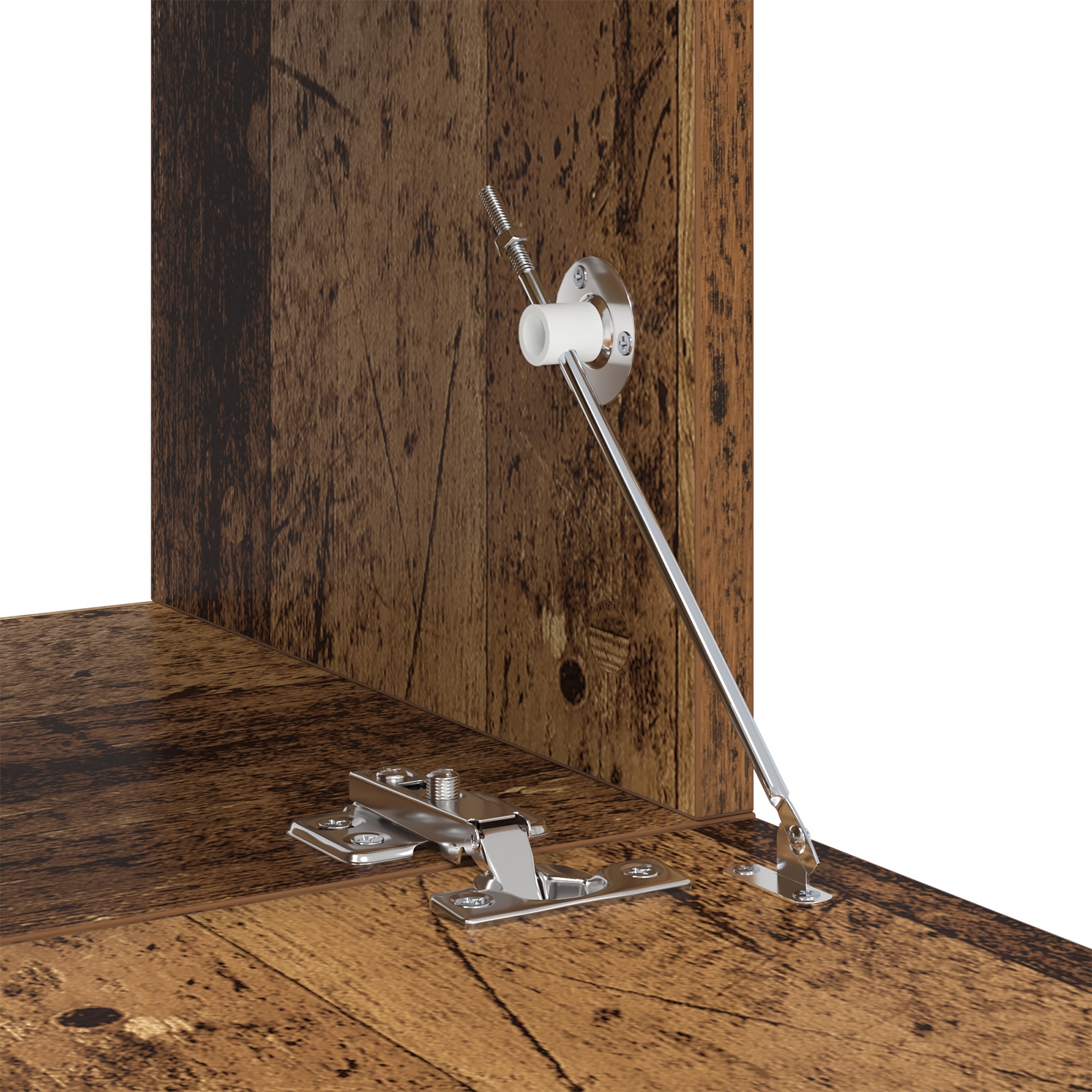 3393570 6 Set comodă TV 4 pcs Lemn vechi 60 x 30 x 30 cm Lemn compozit Set comodă TV 4 pcs Lemn vechi 60 x 30 x 30 cm Lemn compozit - imagine 6