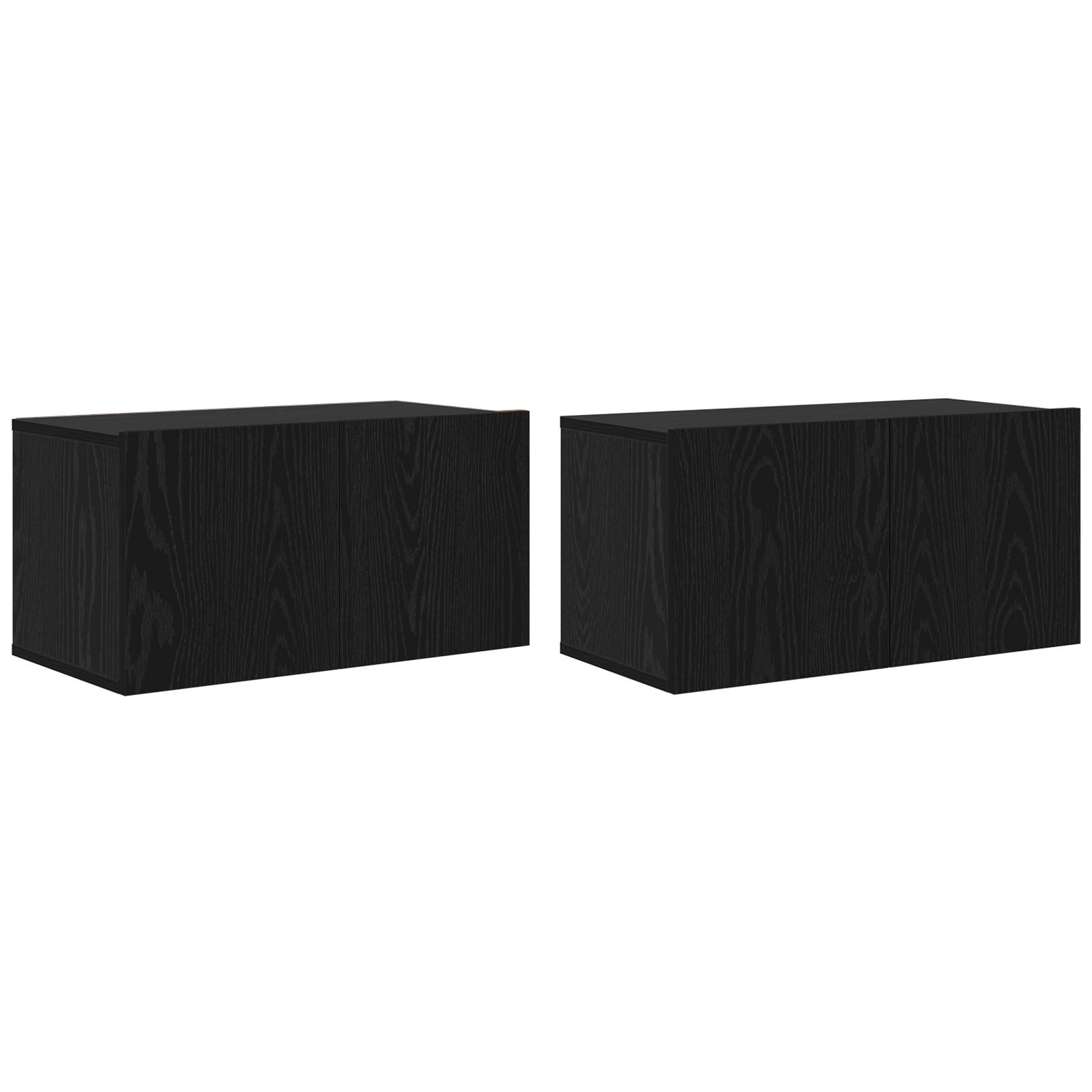 3393571 5 Set comodă TV 4 pcs Stejar negru 60 x 30 x 30 cm Lemn compozit Set comodă TV 4 pcs Stejar negru 60 x 30 x 30 cm Lemn compozit - imagine 5