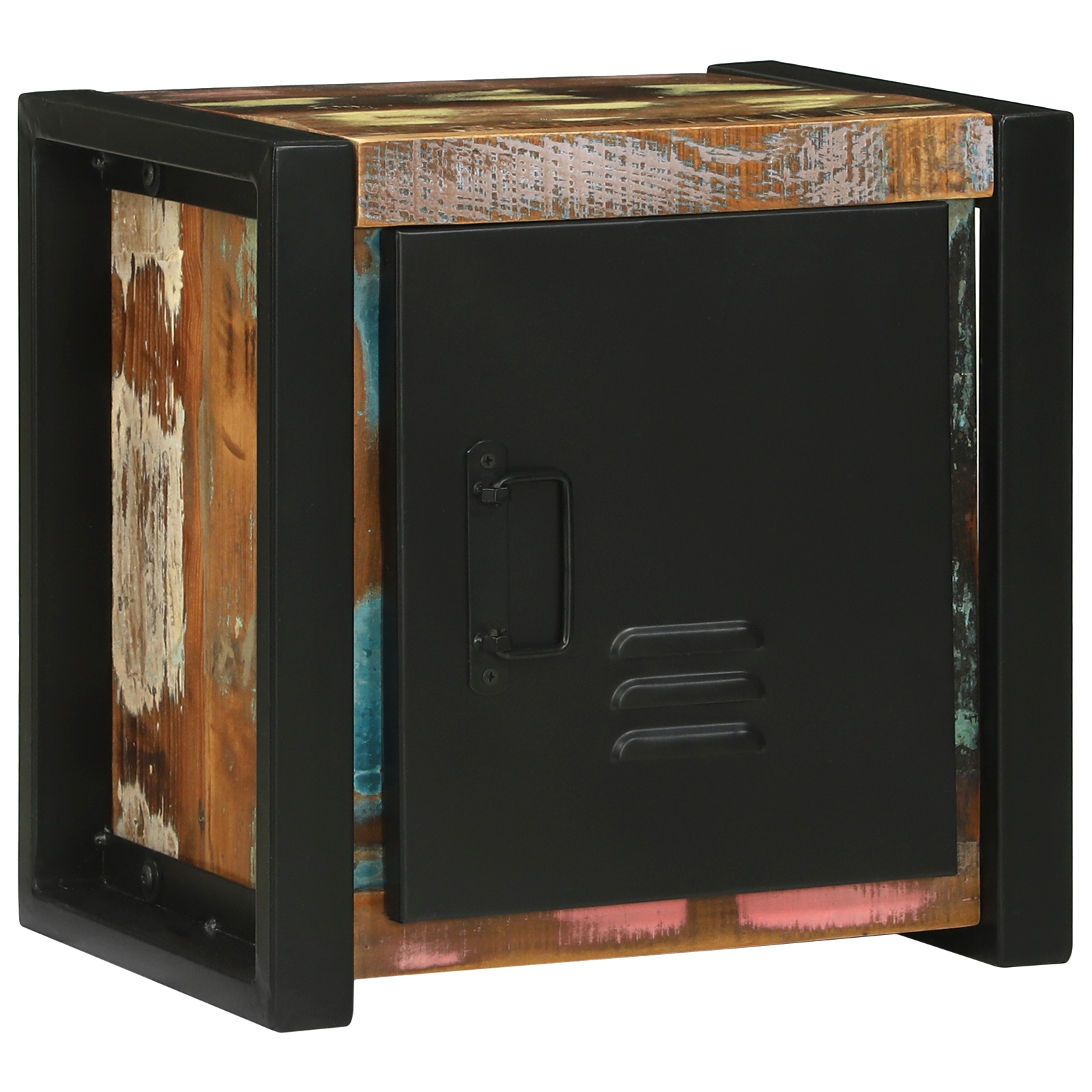 4013616 3 Dulap de baie cu ușă Maro 40 x 30 x 40 cm Lemn masiv recuperat Dulap de baie cu ușă Maro 40 x 30 x 40 cm Lemn masiv recuperat - imagine 3