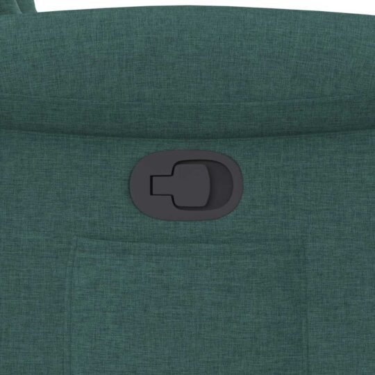 4015622 9 Fotoliu rabatabil, verde închis, material textil 4015622 9