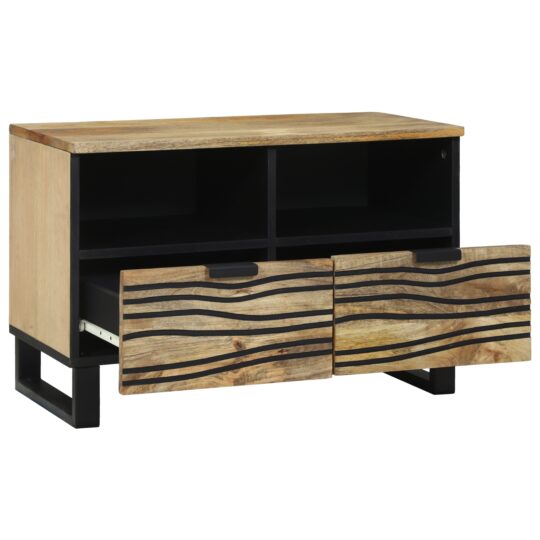 Alternative view of Cabinet TV cu sertar Maro 70 x 33 x 46 cm Lemn masiv de mango