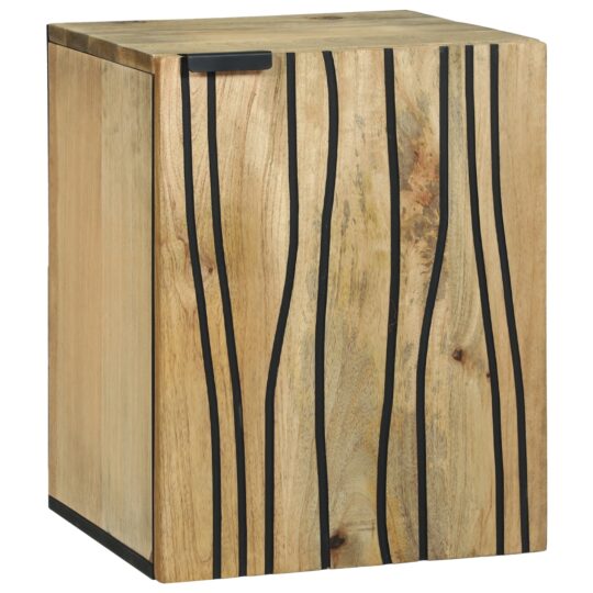 Cabinet de Chiuvetă cu raft Maro și negru 38 x 33.5 x 48 cm