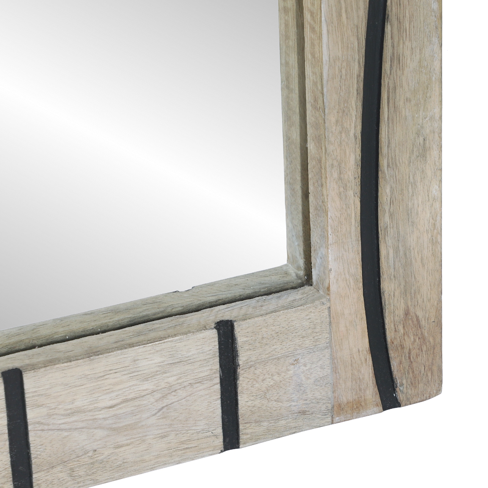 Oglindă pentru baie cu oglindă Maro, argintiu 50 x 70 x 30 cm - imagine 6