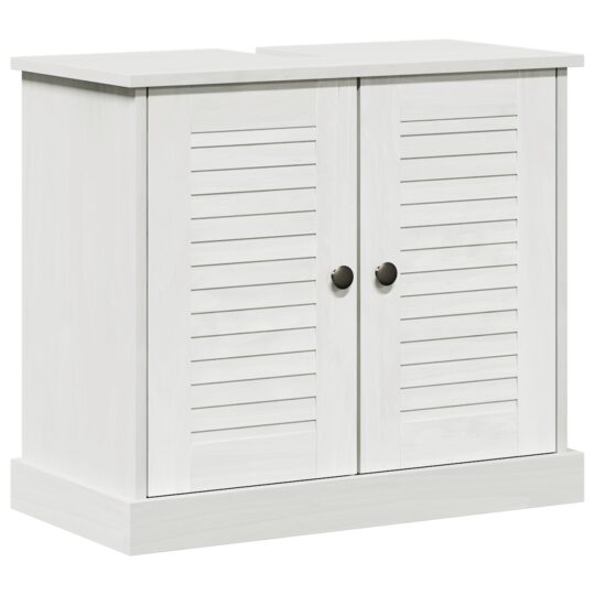 Alternative view of Cabinet pentru Chiuvetă VIGO alb antichizat 67.5 x 34 x 59 cm