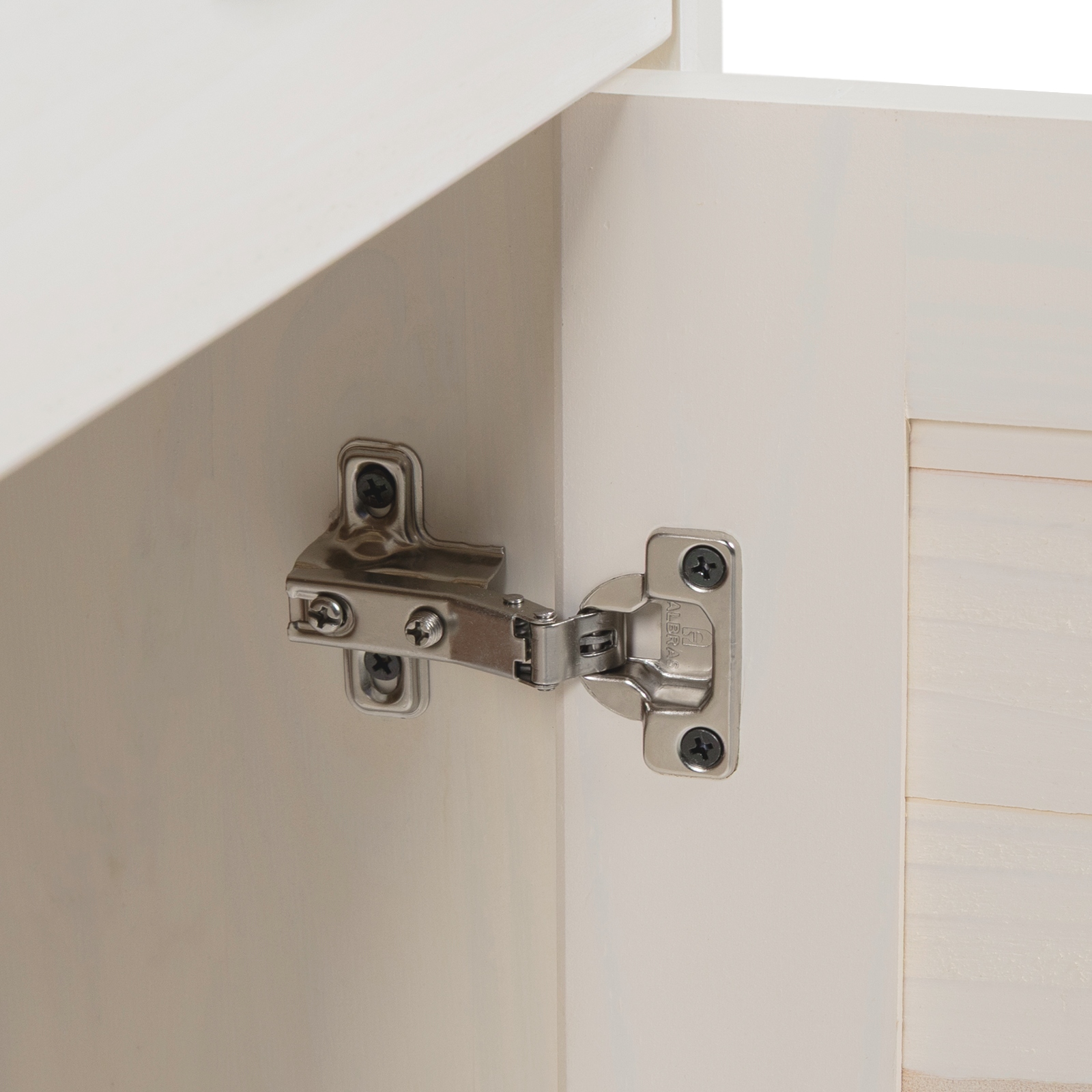 Dulap de Baie VIGO Alb 67.5 x 34 x 80 cm Lemn masiv de pin - imagine 10