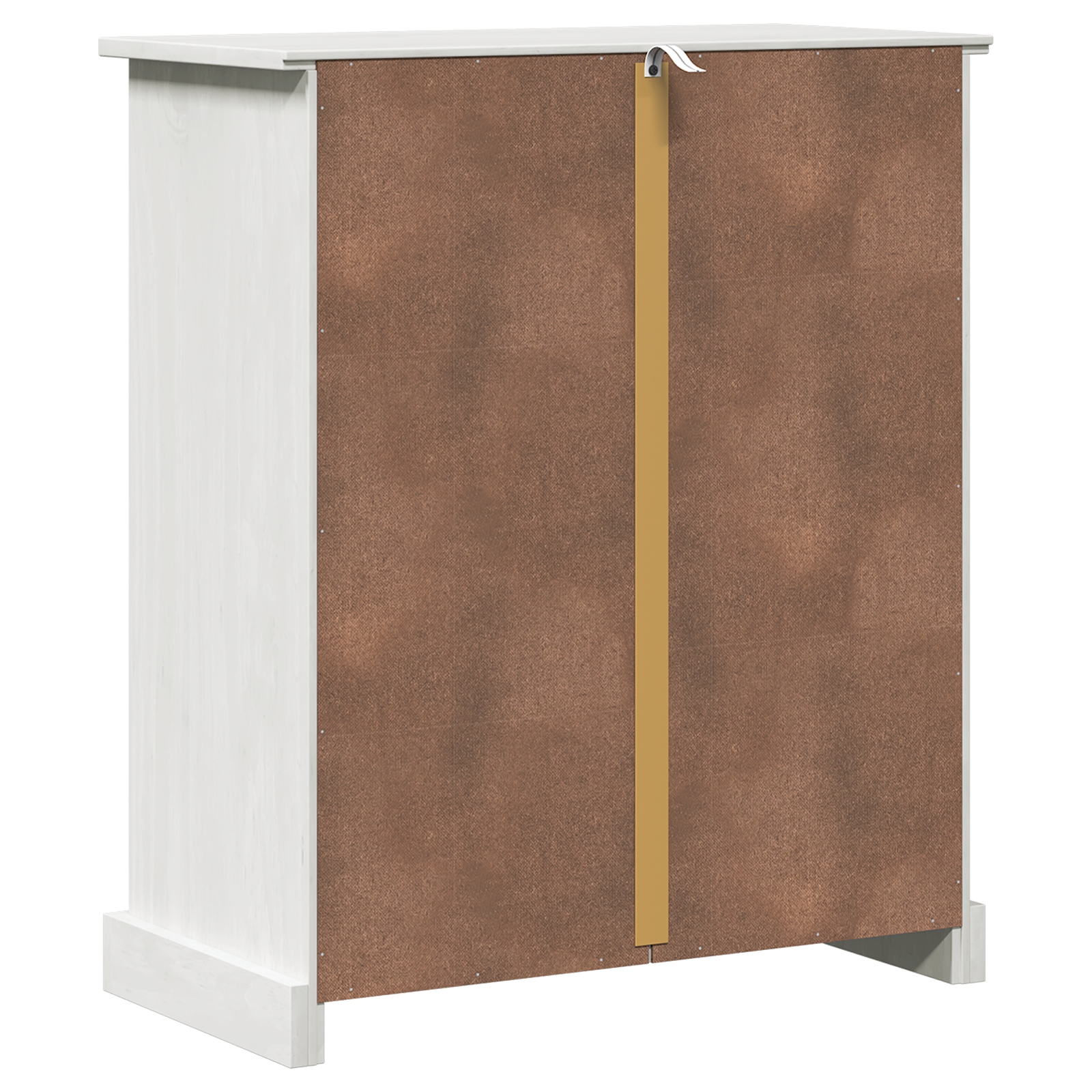 Dulap de Baie VIGO Alb 67.5 x 34 x 80 cm Lemn masiv de pin - imagine 8