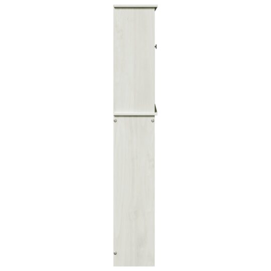 4019128 7 Dulap pentru toaletă cu raft cu ușă VIGO Alb 60 x 27 x 161 cm 4019128 7