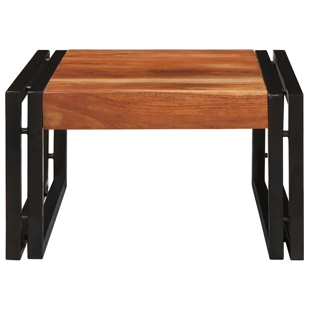 4102752 4 Raft pentru baie 40 x 50 x 23 cm Lemn masiv de mango și fier Raft pentru baie 40 x 50 x 23 cm Lemn masiv de mango și fier - imagine 4