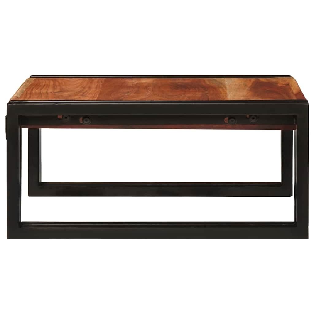 4102752 5 Raft pentru baie 40 x 50 x 23 cm Lemn masiv de mango și fier Raft pentru baie 40 x 50 x 23 cm Lemn masiv de mango și fier - imagine 5