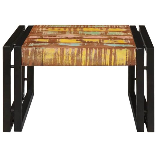 4102753 4 Raft pentru baie 60 x 50 x 23 cm Lemn masiv de mango și fier 4102753 4