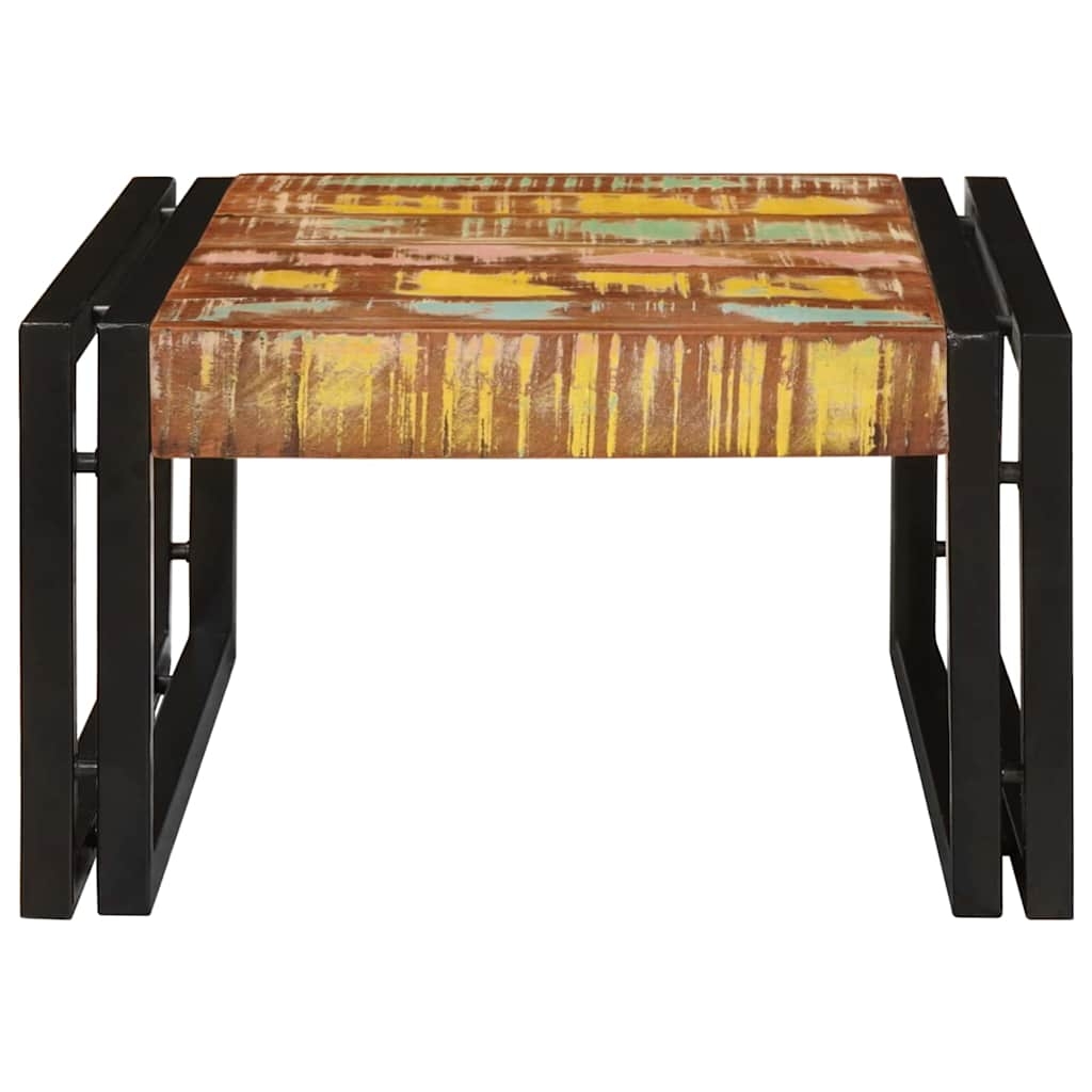 4102753 4 Raft pentru baie 60 x 50 x 23 cm Lemn masiv de mango și fier Raft pentru baie 60 x 50 x 23 cm Lemn masiv de mango și fier - imagine 4