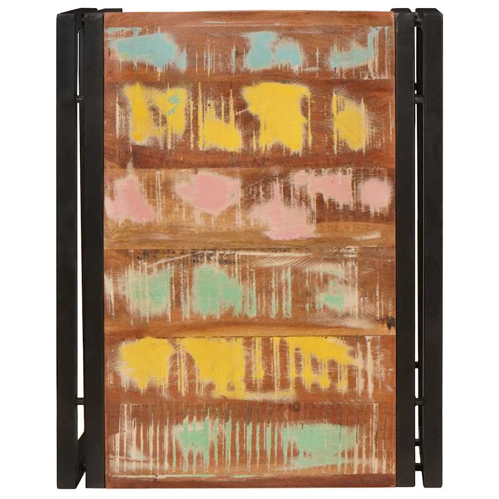 4102753 7 Raft pentru baie 60 x 50 x 23 cm Lemn masiv de mango și fier Raft pentru baie 60 x 50 x 23 cm Lemn masiv de mango și fier - imagine 7
