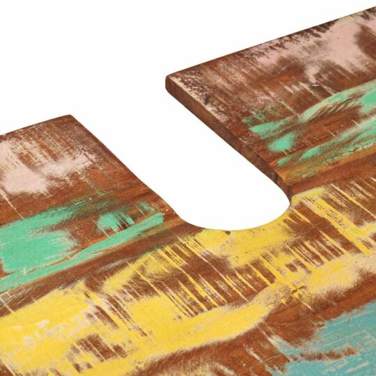 4102768 10 Dulap pentru chiuvetă de baie Lemn masiv recuperat și fier 4102768 10