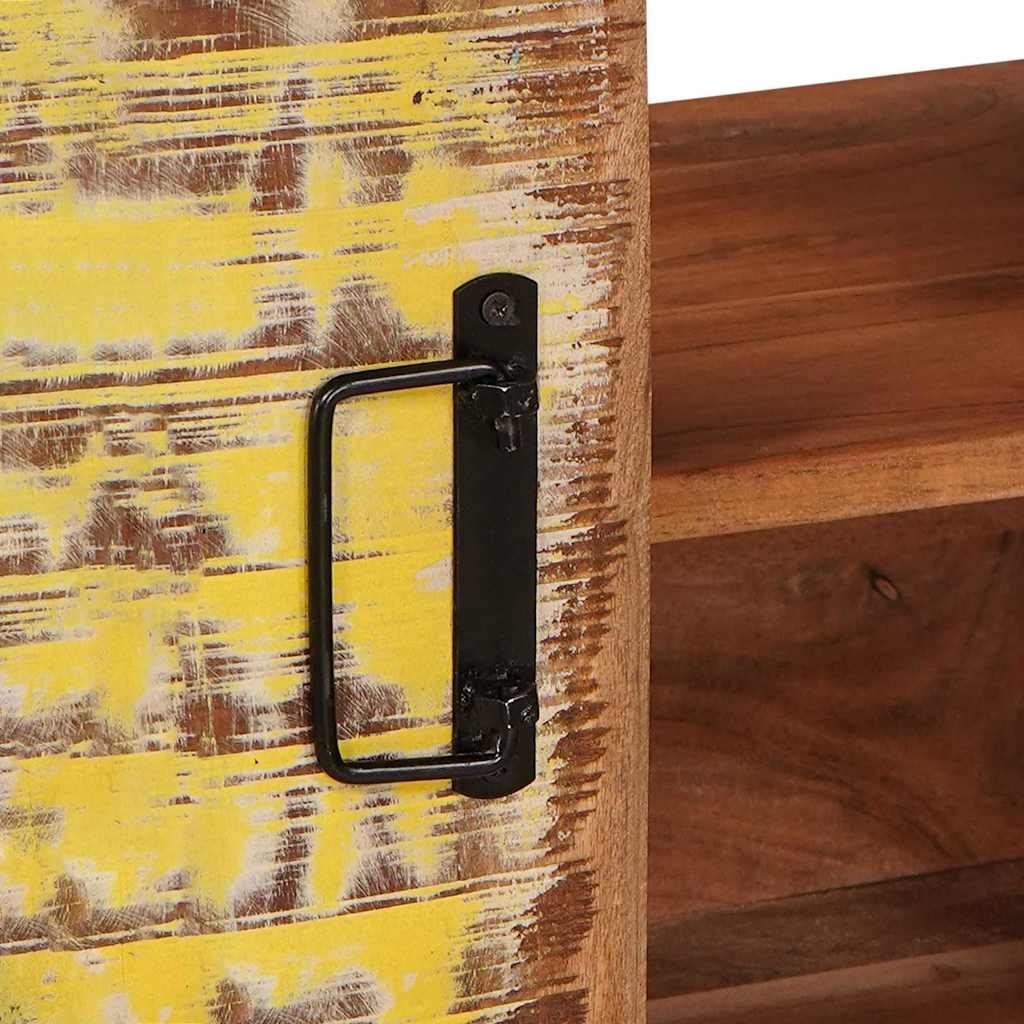 4102768 11 Dulap pentru chiuvetă de baie Lemn masiv recuperat și fier Dulap pentru chiuvetă de baie Lemn masiv recuperat și fier - imagine 11