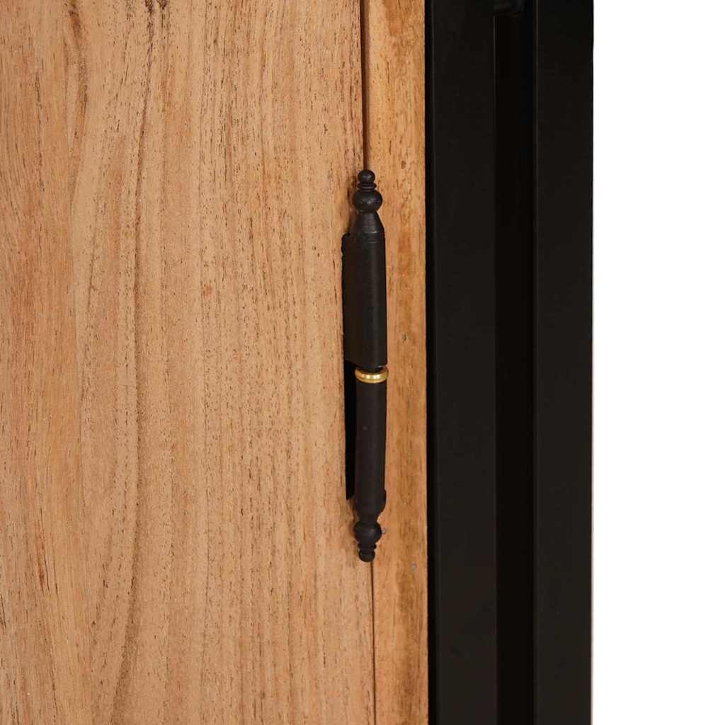 4102776 10 Dulap de noapte Maro 38 x 33 x 58 cm lemn masiv de acacia Dulap de noapte Maro 38 x 33 x 58 cm lemn masiv de acacia - imagine 10