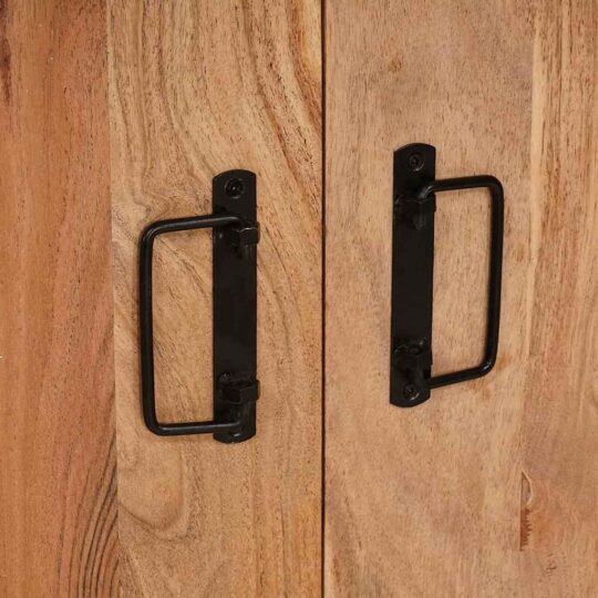 4102776 11 Dulap de noapte Maro 38 x 33 x 58 cm lemn masiv de acacia 4102776 11