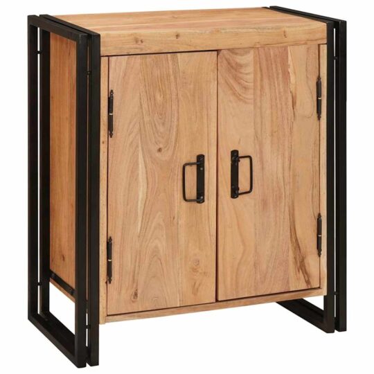 4102776 2 Dulap de noapte Maro 38 x 33 x 58 cm lemn masiv de acacia 4102776 2