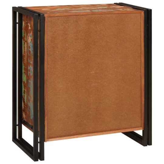 4102777 7 Dulap de noapte Multicolour 38 x 33 x 58 cm Lemn masiv reciclat 4102777 7