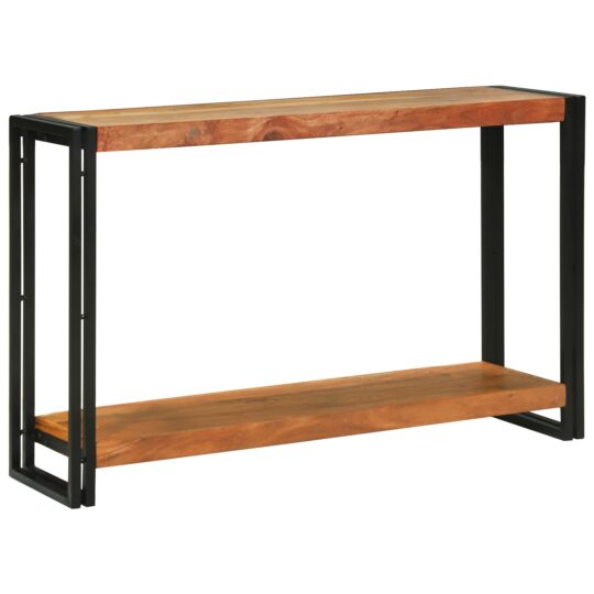 Masă de consolă Maro 120 x 33 x 75 cm lemn masiv de acacia
