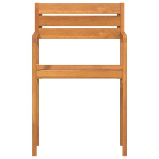 4108138 5 Scaune de grădină, 2 buc., 50x53x80 cm, lemn masiv de salcâm 4108138 5