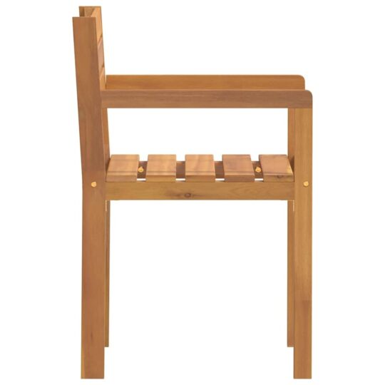 4108138 6 Scaune de grădină, 2 buc., 50x53x80 cm, lemn masiv de salcâm 4108138 6