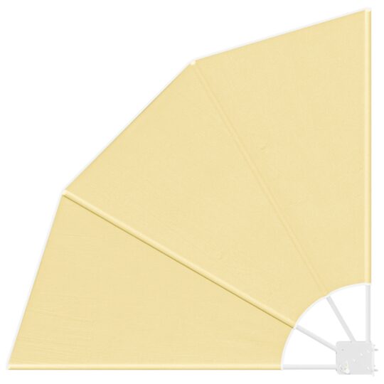 Alternative view of Ecran de intimitate pentru balcon Nisipiu 115 x 115 cm țesătură