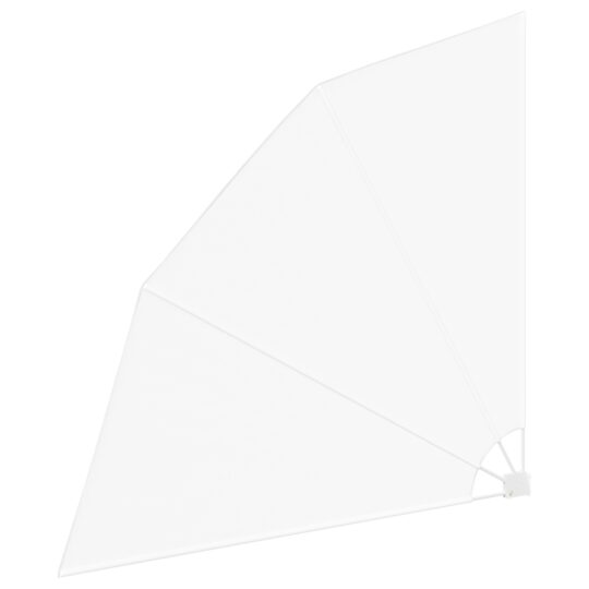 42000939 4 Ecran de intimitate pentru balcon Alb 210 x 210 cm țesătură 42000939 4