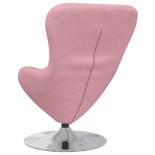 42002728 6 Fotoliu ou Roz 63 x 73 x 90 cm Catifea 42002728 6