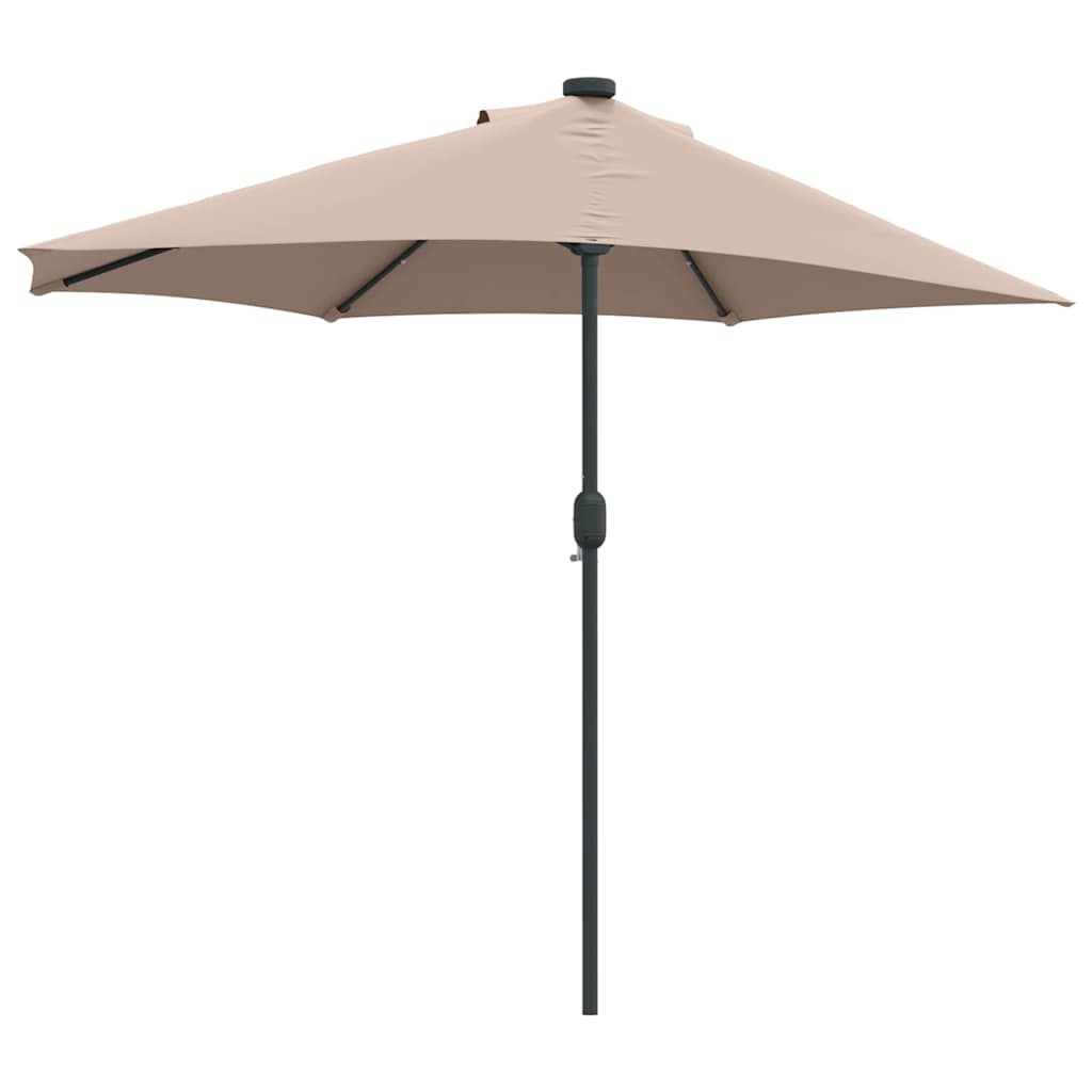 42003270 7 Parasol de Grădină Gri taupe 294 x 150 x 224 cm țesătură Parasol de Grădină Gri taupe 294 x 150 x 224 cm țesătură - imagine 7