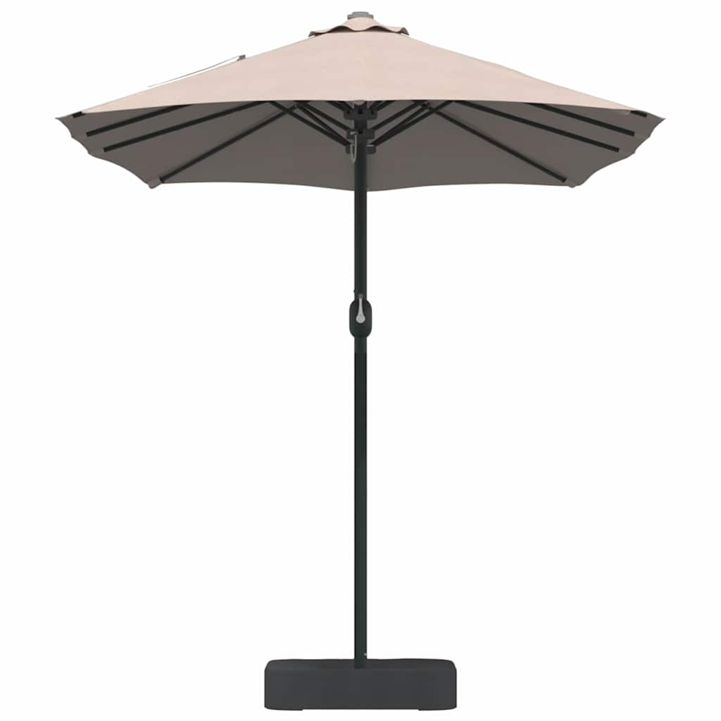 42003278 5 Parasol de Grădină Gri taupe 385 x 209 x 244 cm țesătură Parasol de Grădină Gri taupe 385 x 209 x 244 cm țesătură - imagine 5