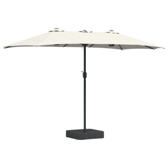 Alternative view of Parasol de Grădină Nisipiu 385 x 209 x 244 cm țesătură