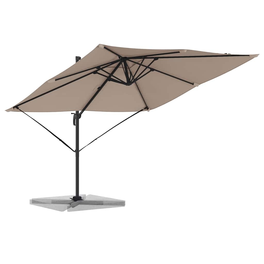 42003338 3 Parasol Roma Gri taupe mare Poliester & Oţel Parasol Roma Gri taupe mare Poliester & Oţel - imagine 3
