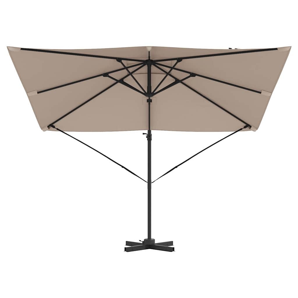 42003338 5 Parasol Roma Gri taupe mare Poliester & Oţel Parasol Roma Gri taupe mare Poliester & Oţel - imagine 5