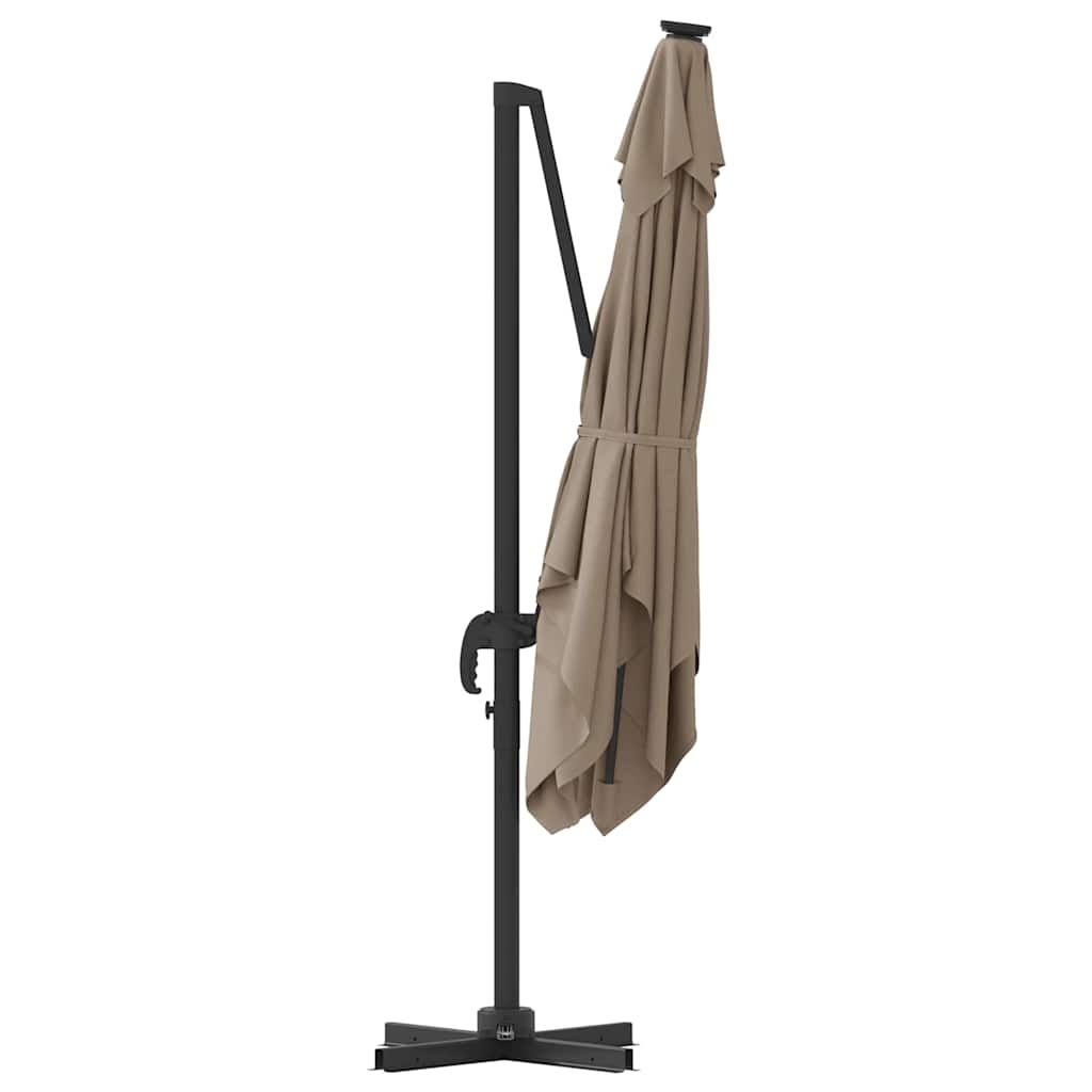 42003338 7 Parasol Roma Gri taupe mare Poliester & Oţel Parasol Roma Gri taupe mare Poliester & Oţel - imagine 7