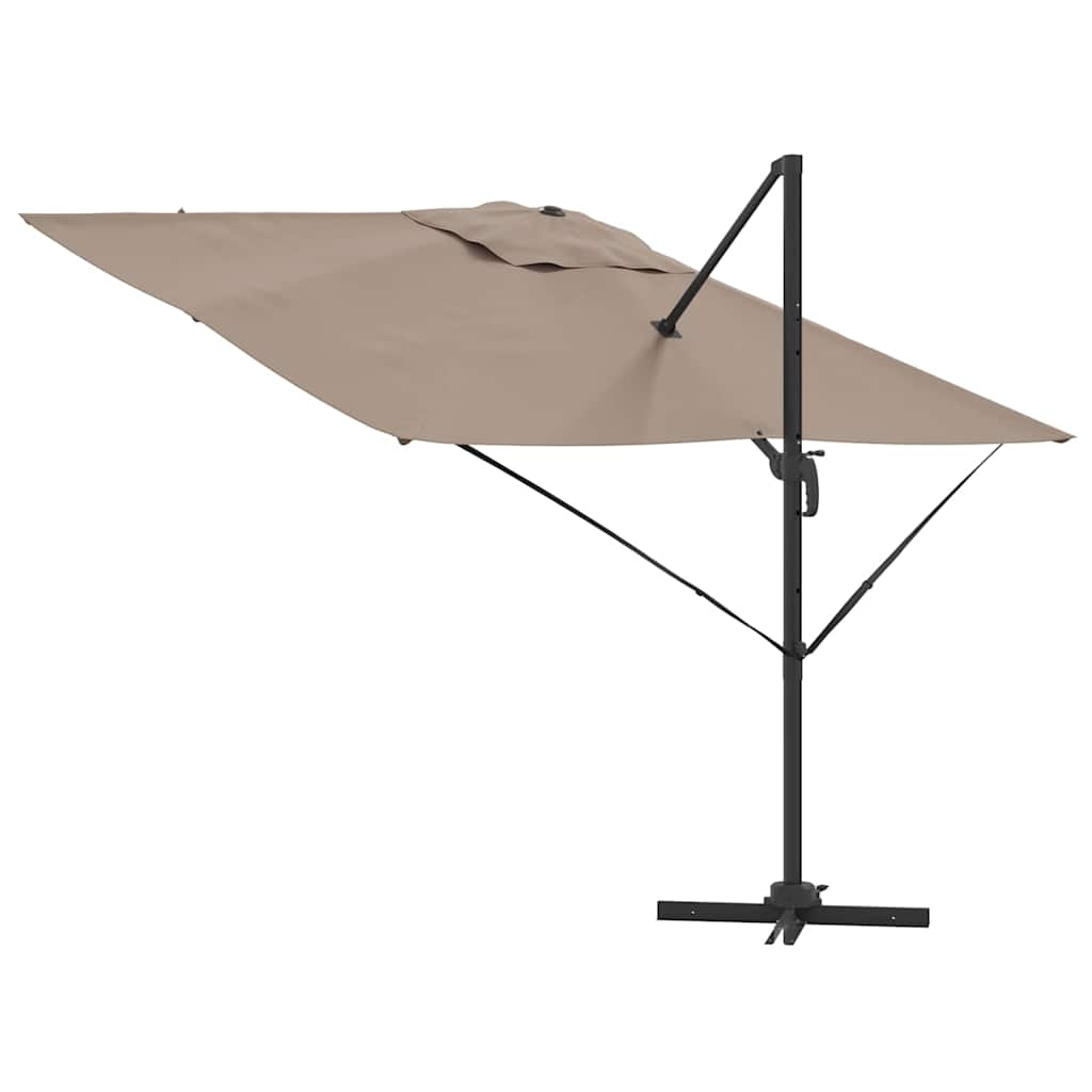 42003338 8 Parasol Roma Gri taupe mare Poliester & Oţel Parasol Roma Gri taupe mare Poliester & Oţel - imagine 8