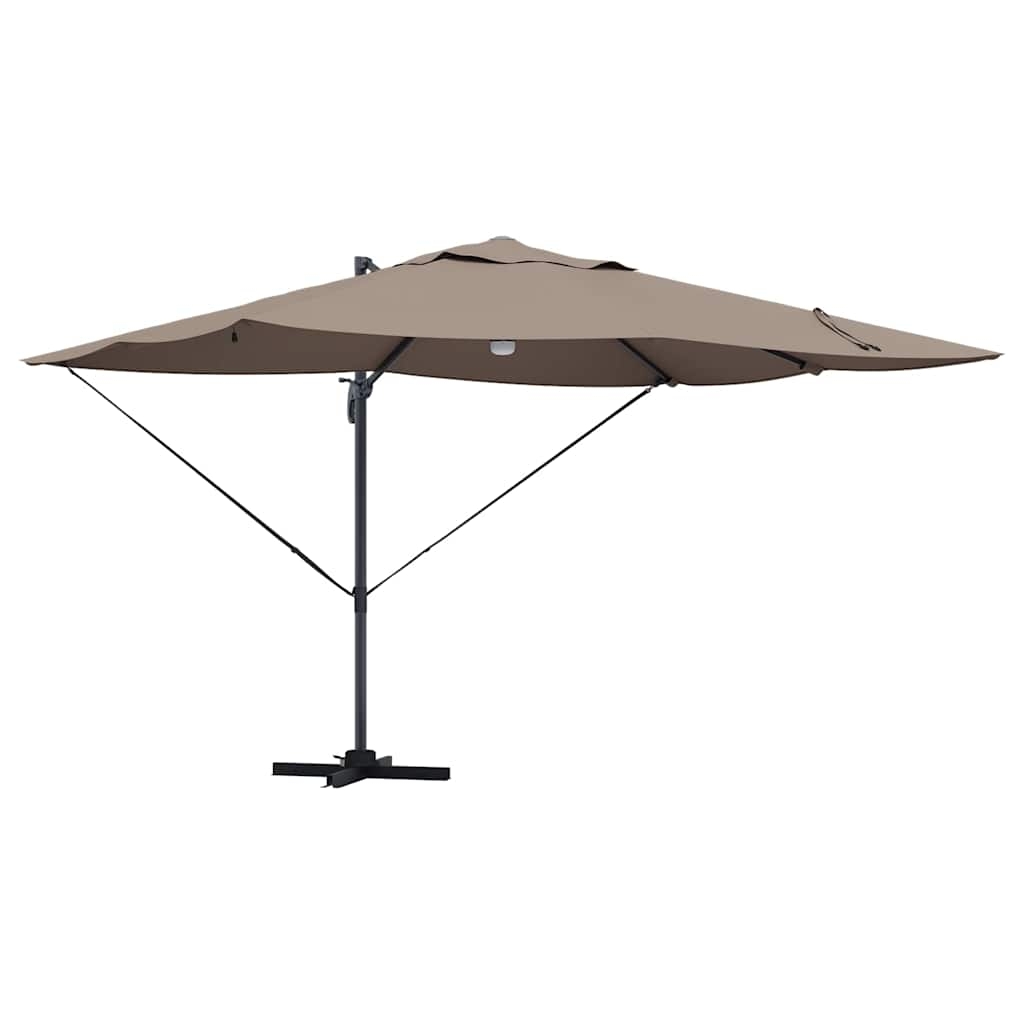 42003362 2 Umbrelă Suspendată - Taupe Taupe Țesătură Mare Umbrelă Suspendată - Taupe Taupe Țesătură Mare - imagine 2