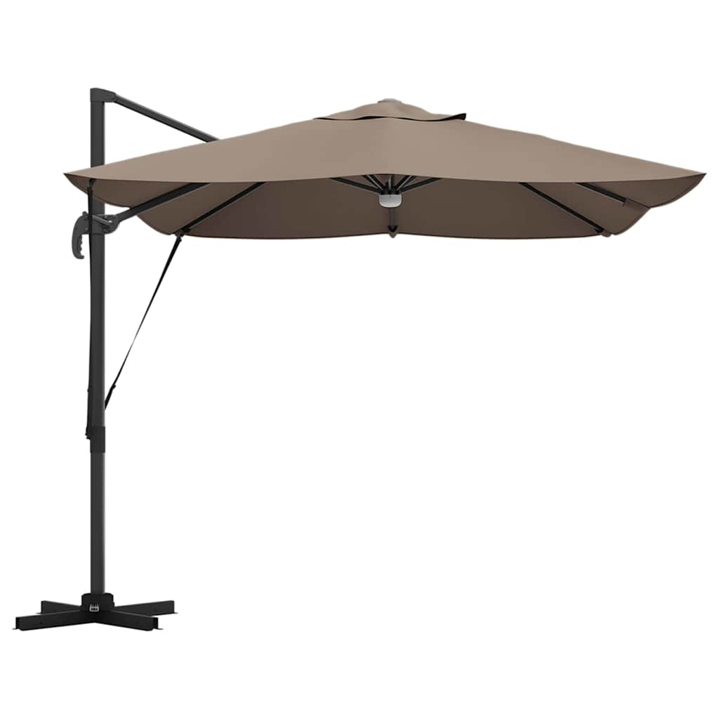 42003362 6 Umbrelă Suspendată - Taupe Taupe Țesătură Mare Umbrelă Suspendată - Taupe Taupe Țesătură Mare - imagine 6