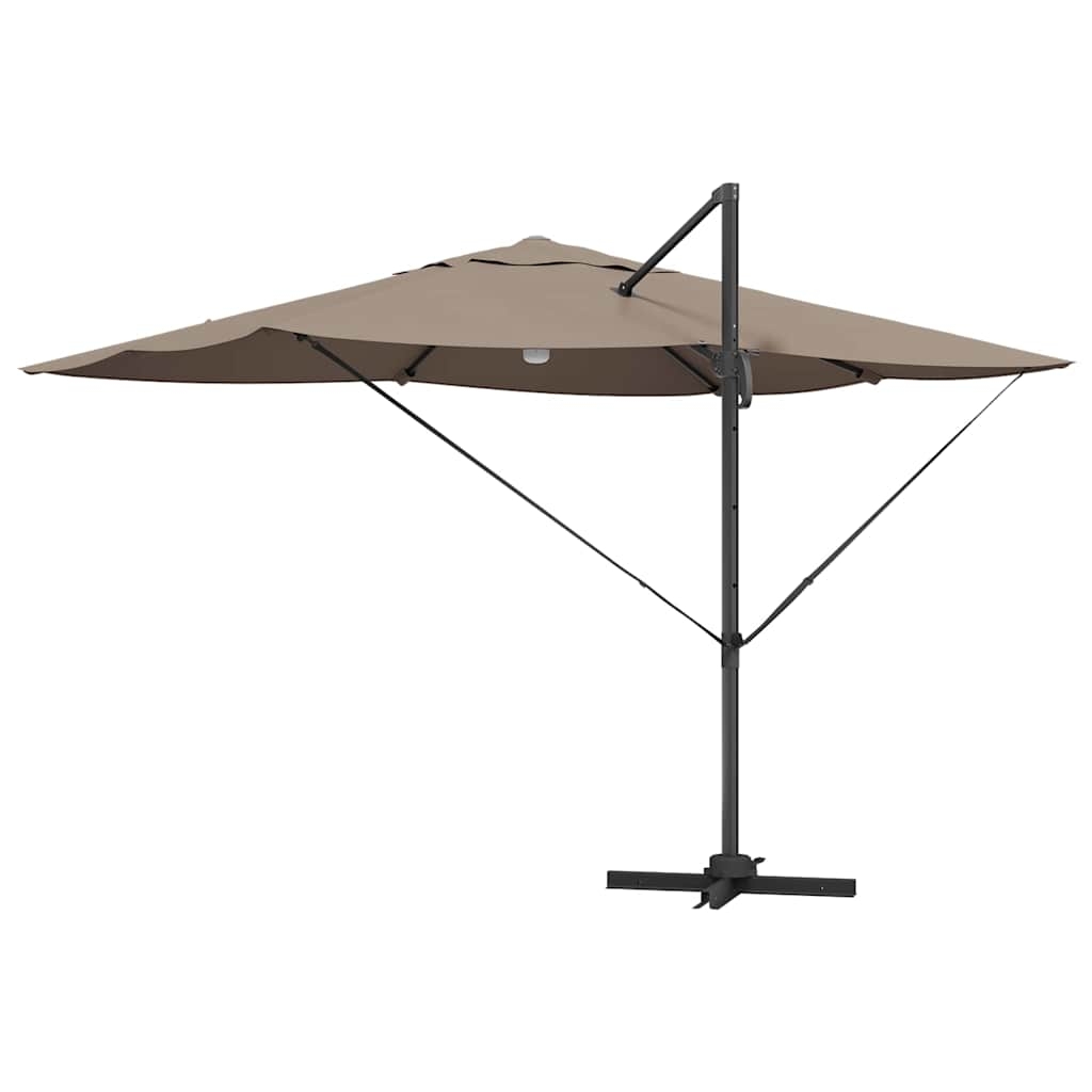 42003362 7 Umbrelă Suspendată - Taupe Taupe Țesătură Mare Umbrelă Suspendată - Taupe Taupe Țesătură Mare - imagine 7
