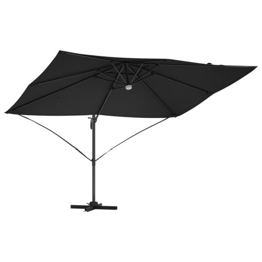 42003363 4 Parasol Roma cu Picior Încărcat Negru și negru 42003363 4