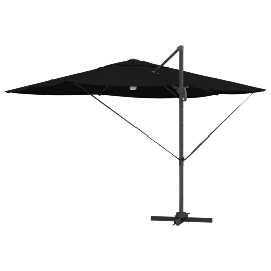42003363 7 Parasol Roma cu Picior Încărcat Negru și negru 42003363 7