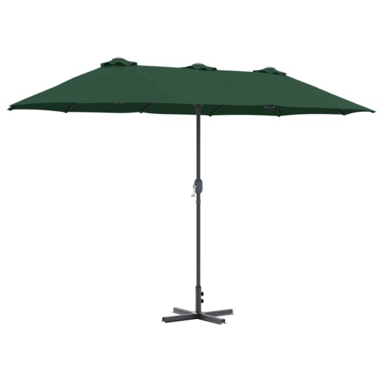 Alternative view of Parasol de Grădină Verde 370 x 197 x 239 cm