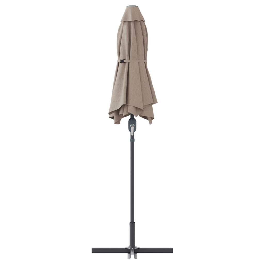 42003370 7 Parasol de Grădină Gri taupe 380 x 196 x 235 cm Parasol de Grădină Gri taupe 380 x 196 x 235 cm - imagine 7